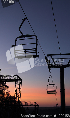 Image of chair lift