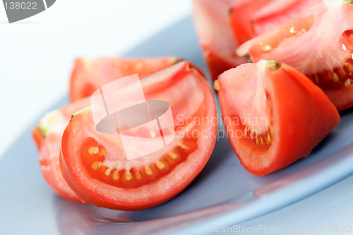 Image of Slices of tomato