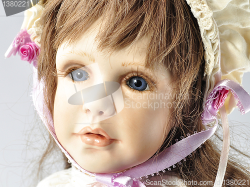 Image of vintage doll portrait