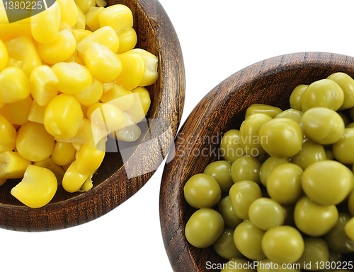 Image of peas and corn