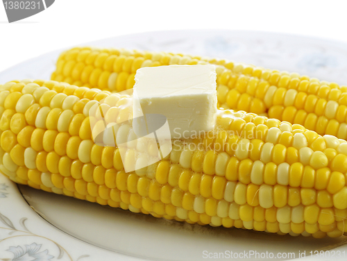 Image of corn with butter