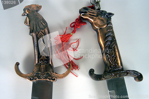 Image of decorative daggers