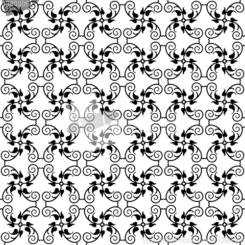 Image of Seamless floral pattern