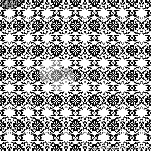 Image of seamless floral pattern 