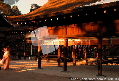 Image of Dusk at the temple