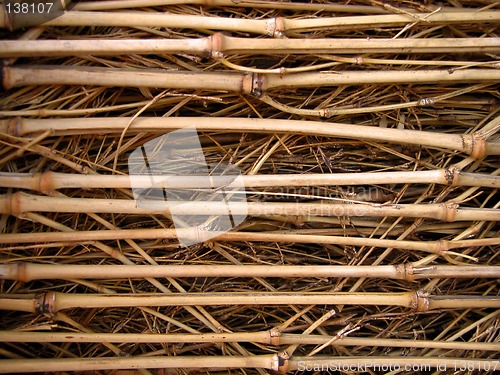 Image of Bamboo wattle texture