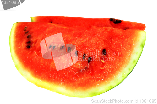 Image of watermelon isolated on white