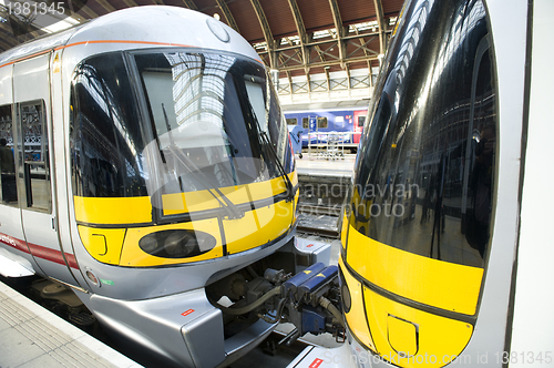 Image of Two trains