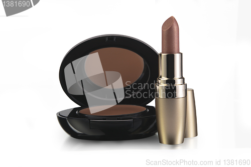 Image of Lipstick and makeup