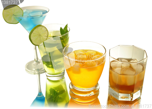 Image of cold drinks