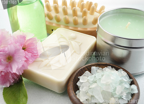 Image of spa items