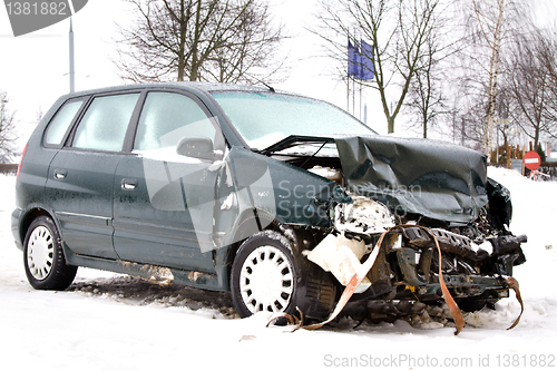 Image of car after failure 