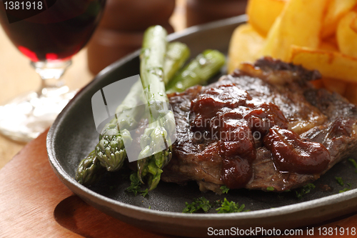 Image of Steak And Asparagus