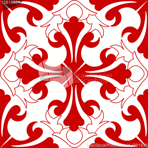 Image of Seamless floral pattern