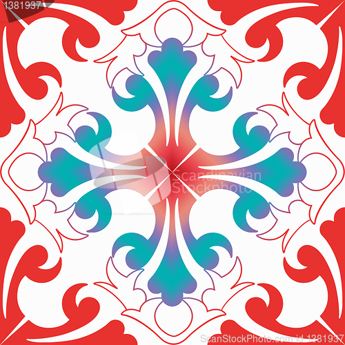 Image of Seamless floral pattern