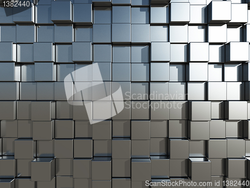 Image of cubes background