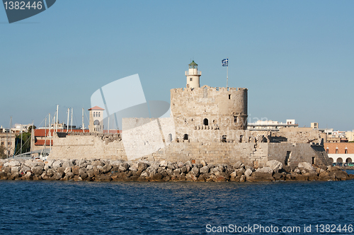 Image of Saint Nicholas Fort, Rhodes, Greece
