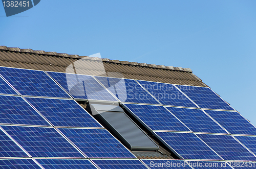 Image of solar power roof