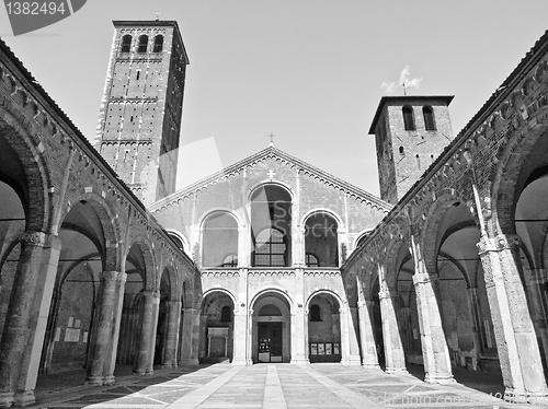 Image of Sant Ambrogio church, Milan