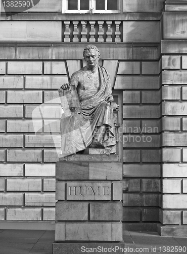 Image of David Hume statue