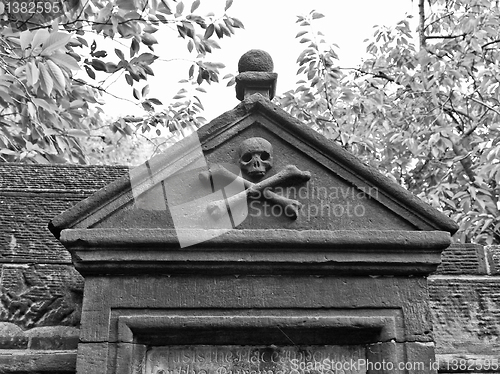 Image of Gothic tomb