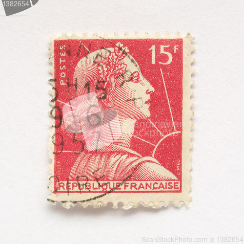 Image of French stamp