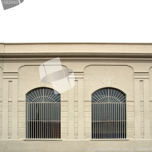 Image of Old factory wall