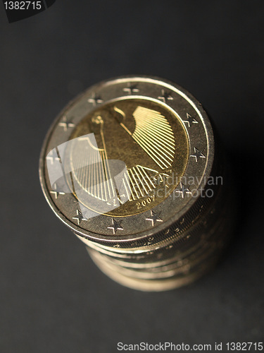 Image of Euro coins