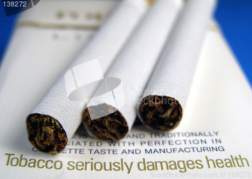 Image of Cigarettes on box