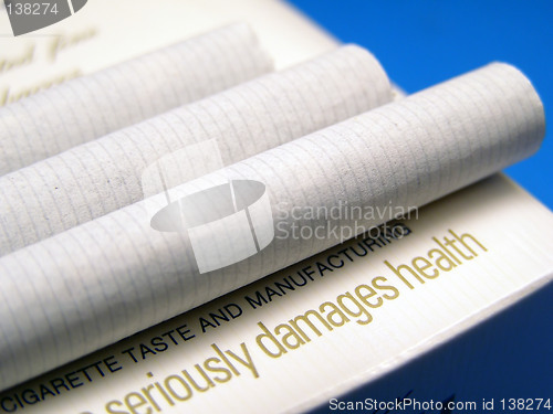 Image of Cigarettes on box