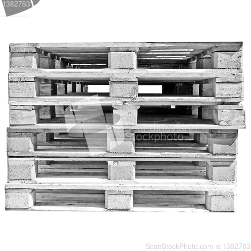 Image of Pallets isolated