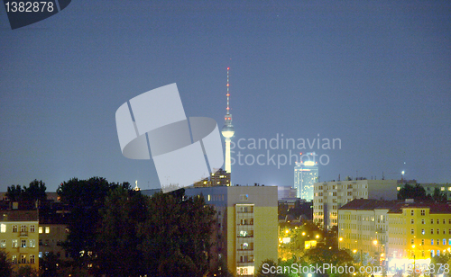 Image of Berlin at night