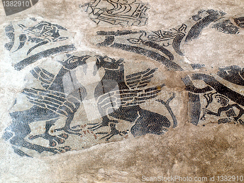 Image of Roman mosaic