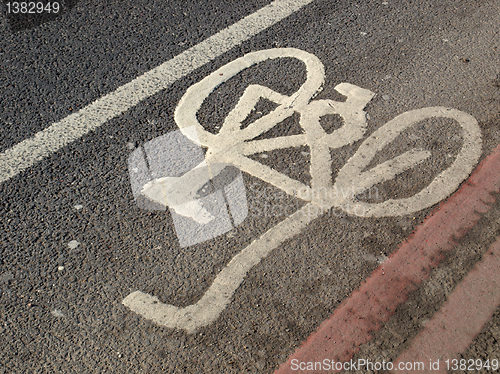 Image of Bike sign