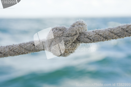 Image of Knot on a rope