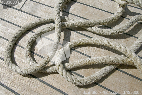 Image of Ropes on a deck