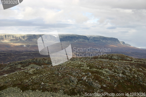 Image of Hallingskarvet mountain Norway Hardangervidda