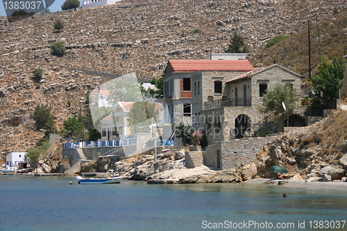 Image of Symi island greece view