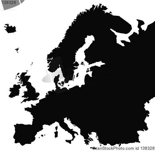 Image of Europe map