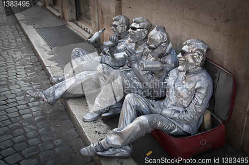 Image of Four cool silver chaps