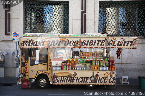 Image of Hot-dog and ice cream