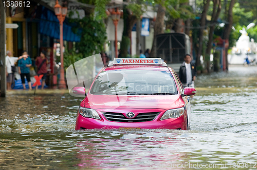 Image of Monsoon flooding in Bangkok, October 2011