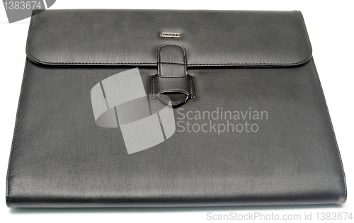 Image of leather paperwork