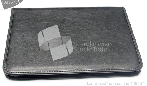 Image of leather paperwork