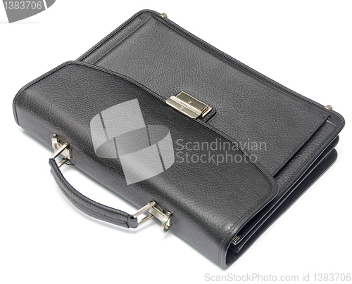 Image of leather briefcase