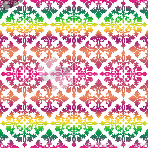 Image of Seamless floral pattern