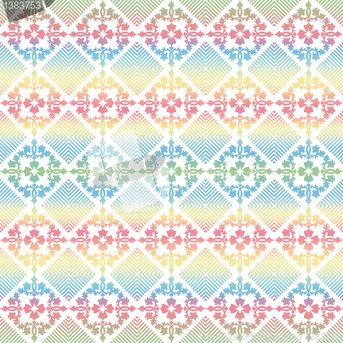 Image of Seamless floral pattern