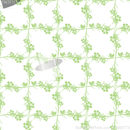 Image of Seamless floral pattern