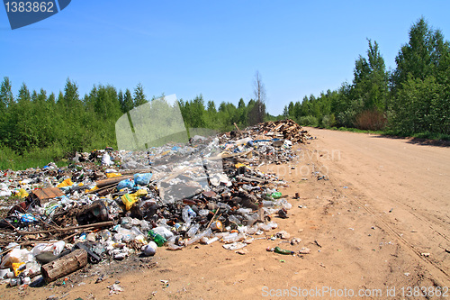Image of garbage pit
