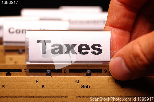 Image of taxes